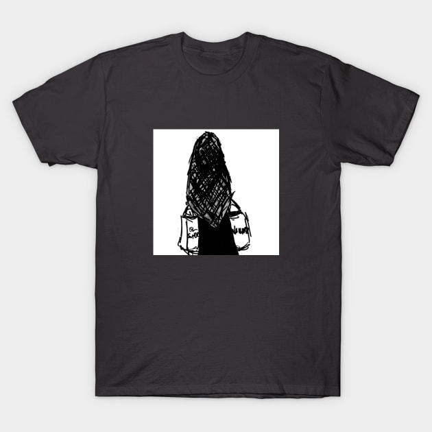 Madre sketch T-Shirt by msgeek